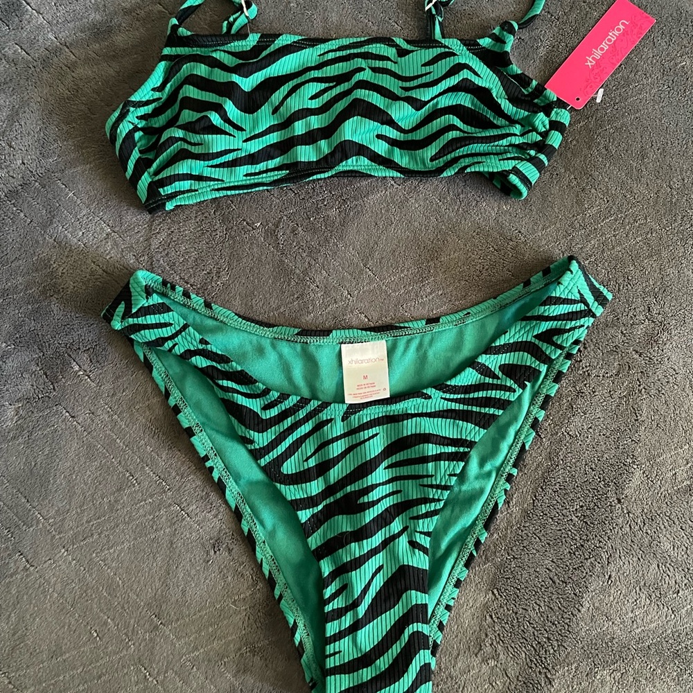 Zebra two piece suit
